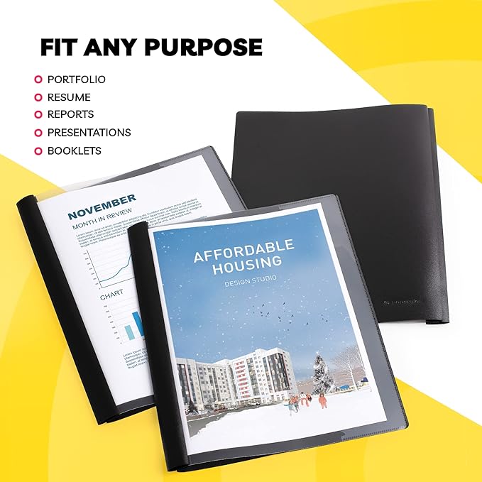 Report Covers -, 8.5 x 11 Letter Size, Resumes & Keeping Your Documents Neat - Image 7