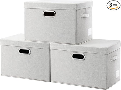 PRANDOM Large Collapsible Storage Bins by Prandom
