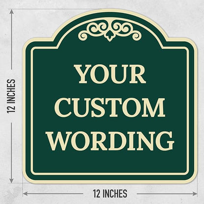 Custom Decorative Sign, Personalized Metal Sign - Image 3