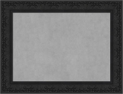 Amanti Art Black Framed Magnetic Board 27x35 Medium Vision Board by AmantiArt