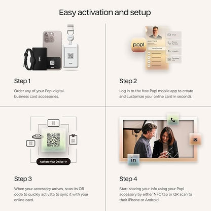 Popl Smart NFC Business Card - Image 7