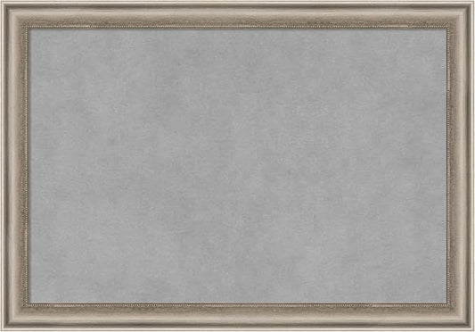 Amanti Art Silver Framed Magnetic Board 14x20 Small Vision Board by AmantiArt