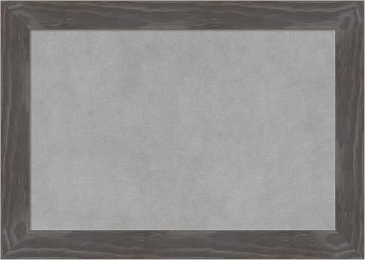Amanti Art Grey Framed Magnetic Board 15x21 Small Vision Board by AmantiArt