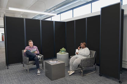 Versare Room Divider 360 Portable Wall Partition | Folding Panels | Large - Image 2