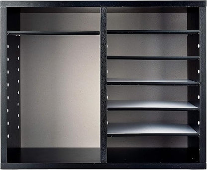 AdirOffice Wooden Adjustable Literature Organizer, 12 Compartment Office Mailbox - Image 3