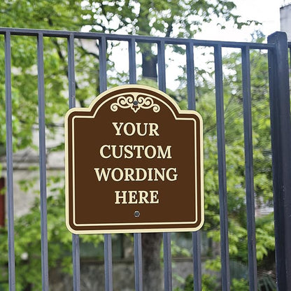 Custom Decorative Sign, Personalized Metal Sign - Image 4