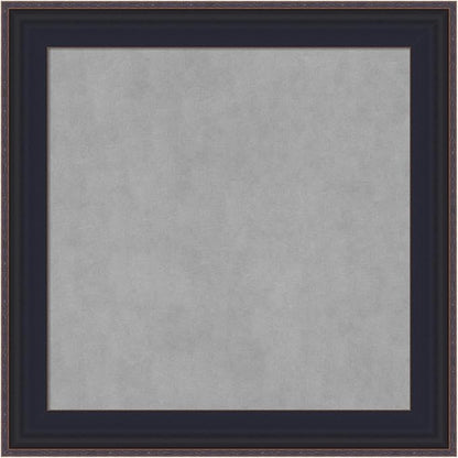 Amanti Art Black Framed Magnetic Board 15x15 X-Small Vision Board by AmantiArt