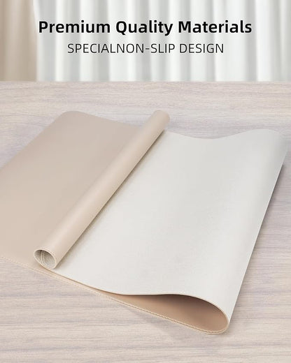 Non-Slip Desk Pad, Desk mat, Large Mouse Pad, Office Desk mat, Waterproof PU - Image 2