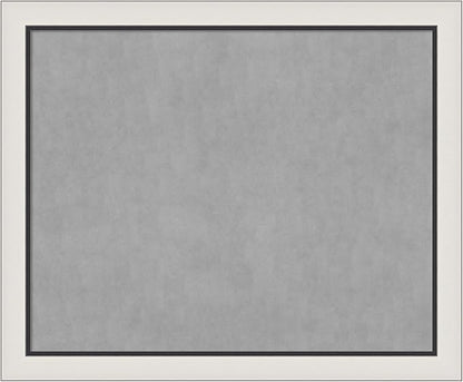 Amanti Art Silver Framed Magnetic Board 38x46 X-Large Vision Board by AmantiArt
