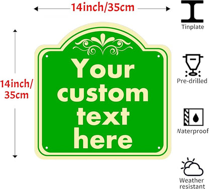 Custom Signs with Picture Text, Personalized Photo Signs Customized signs - Image 3