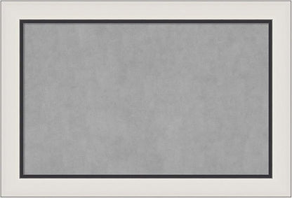 Amanti Art Silver Framed Magnetic Board 26x38 Large Vision Board by AmantiArt