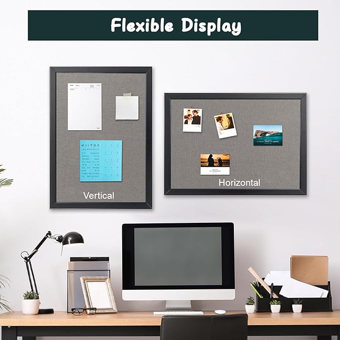 Gideal Cork Board Bulletin Board, 24 x 36 Inch Cork Boards - Image 5