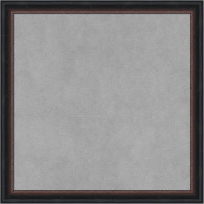 Amanti Art Black Framed Magnetic Board 18x18 Small Vision Board by AmantiArt