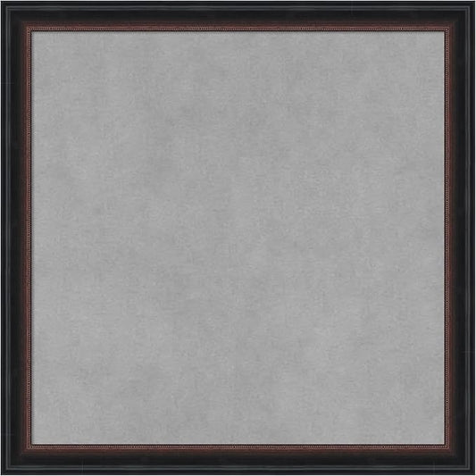 Amanti Art Black Framed Magnetic Board 18x18 Small Vision Board by AmantiArt