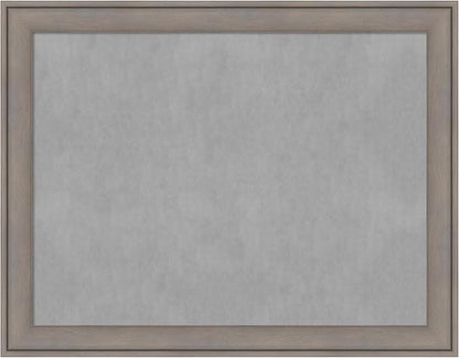 Amanti Art Grey Framed Magnetic Board 21x27 Medium Vision Board by AmantiArt