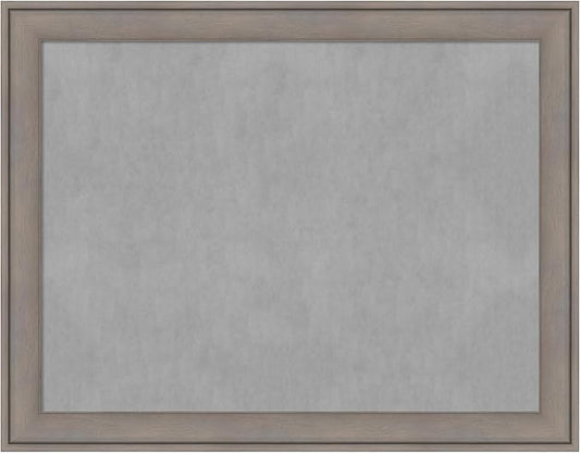 Amanti Art Grey Framed Magnetic Board 21x27 Medium Vision Board by AmantiArt