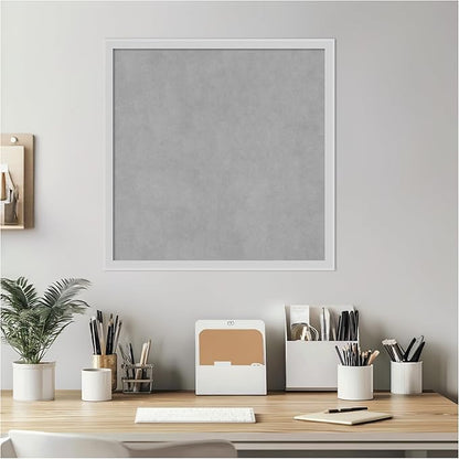 Amanti Art Silver Framed Magnetic Board 21x21 Medium Vision Board - Image 6