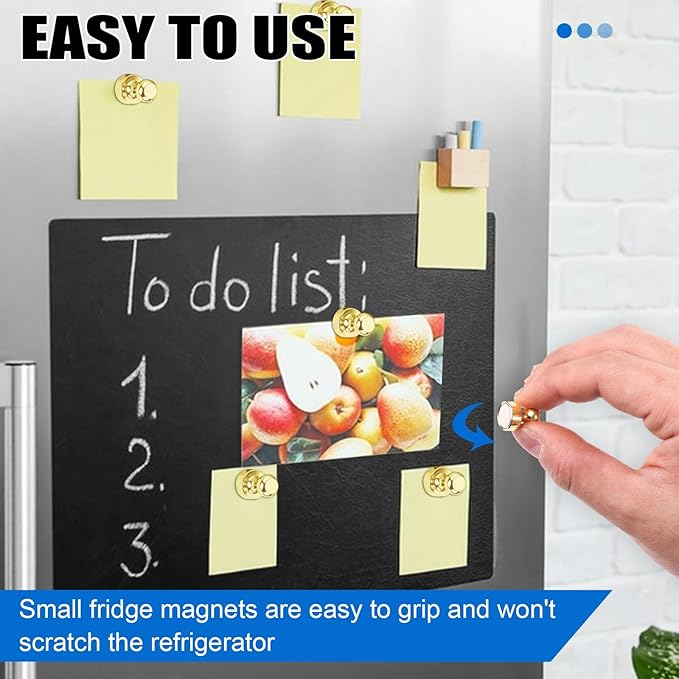 LOVIMAG Fridge Magnets 16Pcs Refrigerator Whiteboard Small Strong Magnet - Image 5
