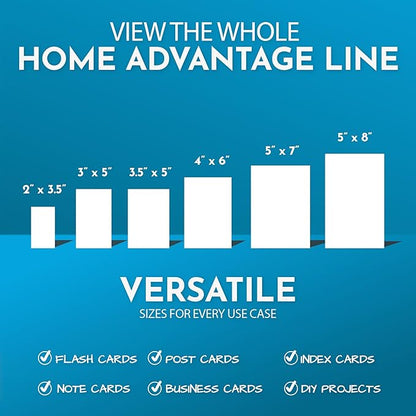 Home Advantage 3.5x5 Blank Index Cards - Image 7