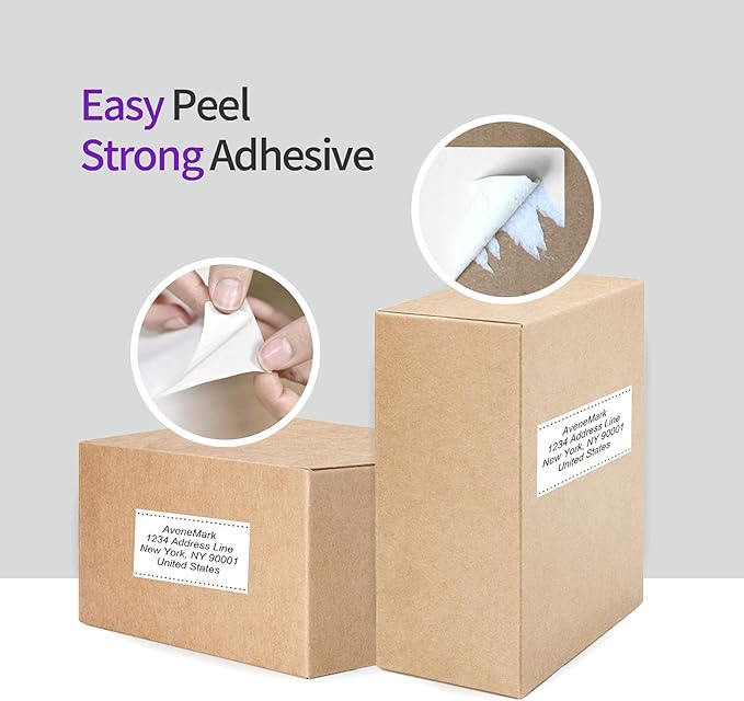AveneMark 12 Rolls 3” X 2” Direct Thermal Labels - Image 4