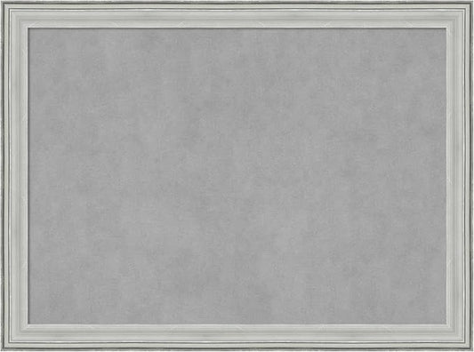Amanti Art Silver Framed Magnetic Board 23x31 Medium Vision Board by AmantiArt