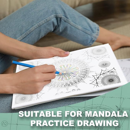 Tracing Paper for Drawing, 9 X 12'' Tracing Paper Pad, 75 Sheets Transparent - Image 5