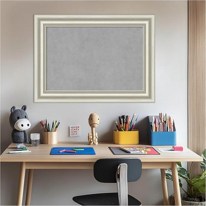 Amanti Art Silver Framed Magnetic Board 22x30 Medium Vision Board - Image 6