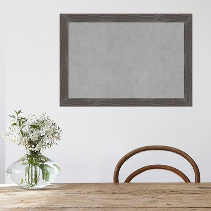 Amanti Art Grey Framed Magnetic Board 19x27 Medium Vision Board - Image 5