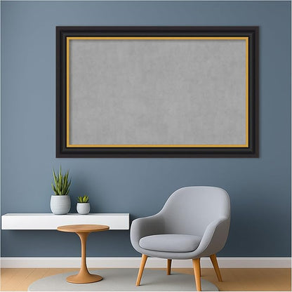Amanti Art Black Framed Magnetic Board 30x46 Large Vision Board - Image 6
