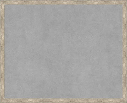 Amanti Art Silver Framed Magnetic Board 17x21 Small Vision Board by AmantiArt