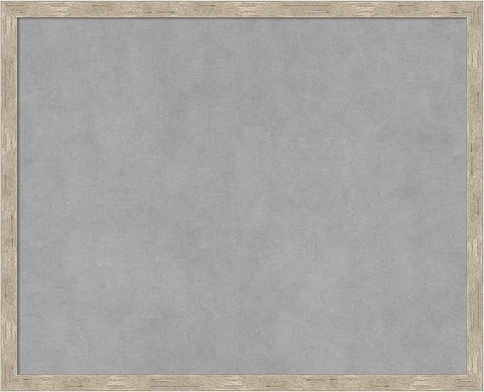 Amanti Art Silver Framed Magnetic Board 17x21 Small Vision Board by AmantiArt