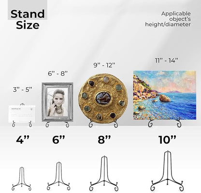 TR-LIFE 4 Pack Plate Stands for Display - Image 7
