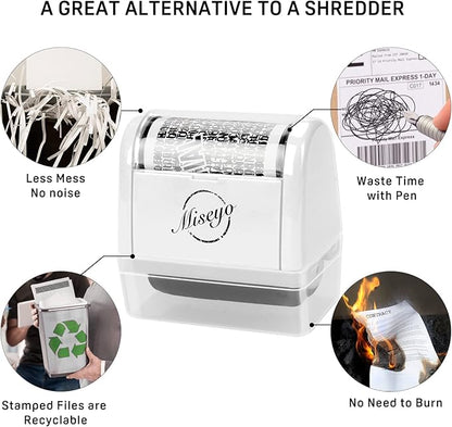 Miseyo Identity Theft Protection Roller Stamp Set - Image 5