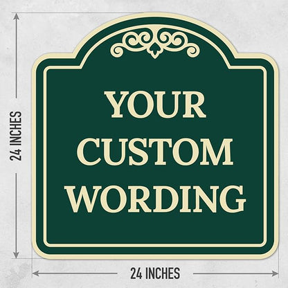 Custom Decorative Sign, Personalized Metal Sign - Image 3