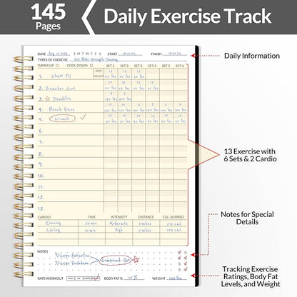 Fitness Journal Workout Planner - Image 2
