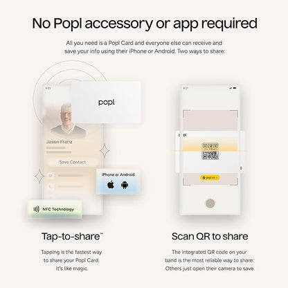 Popl Smart NFC Business Card - Image 2