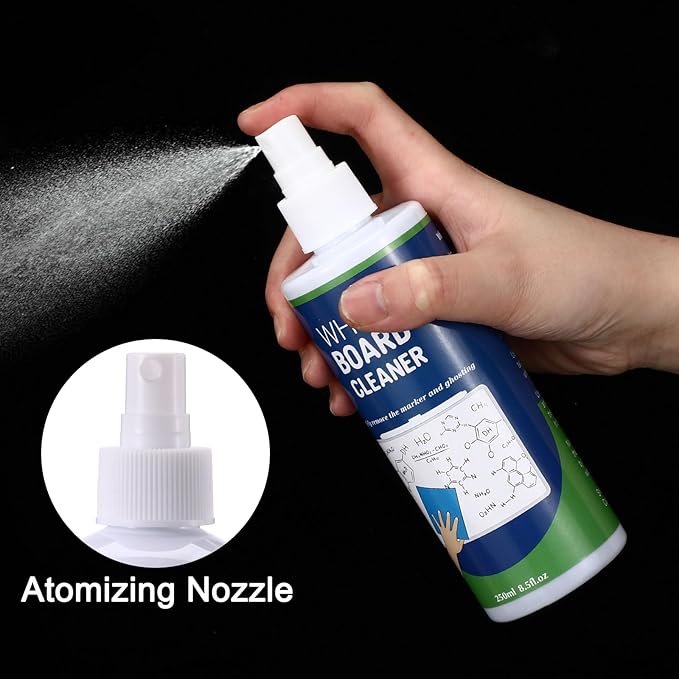 Dansib 8 Pack Whiteboard Cleaner Spray 8.5oz Dry Erase Board Cleaner - Image 3