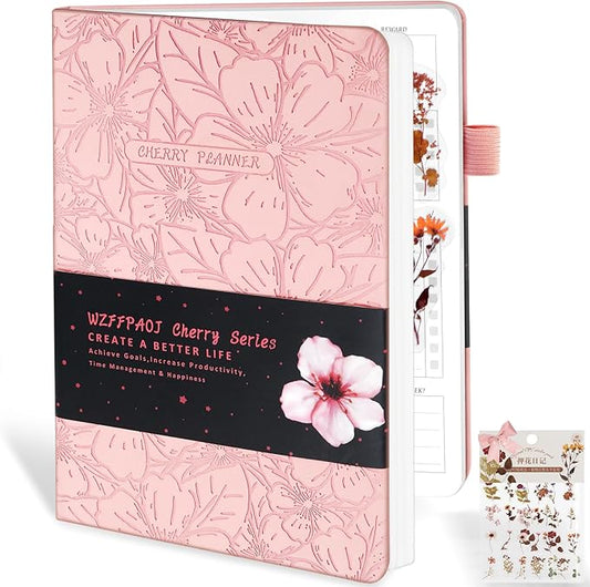 Undated Luxurious Weekly & Monthly Planner to Increase Productivity Hit Your by WZFFPAOJ