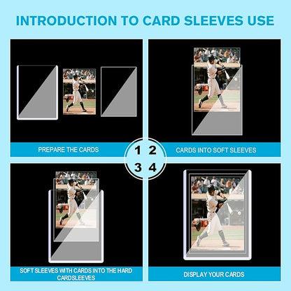 400 Card Sleeves Top Loaders for Cards - Image 4