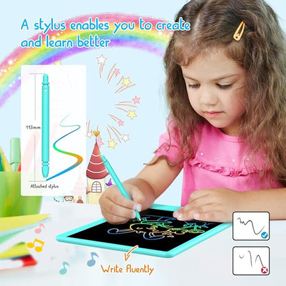 BUKEBU LCD Writing Tablet Doodle Board, 12.5 inch Colorful Drawing Pad - Image 3