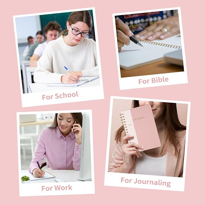 Spiral Notebook-5.75" x 8.125" College Ruled Journal - Image 9