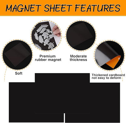 20 PCS Stamp and Die Storage Bag and Rubber Magnetic Sheets, die Storage Set - Image 5