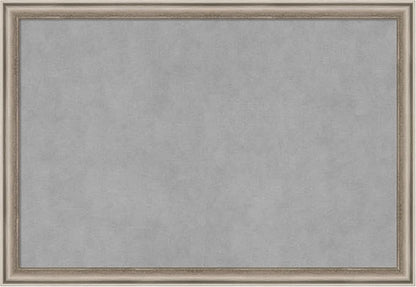 Amanti Art Silver Framed Magnetic Board 18x26 Medium Vision Board by AmantiArt