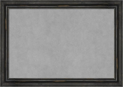 Amanti Art Black Framed Magnetic Board 19x27 Medium Vision Board by AmantiArt