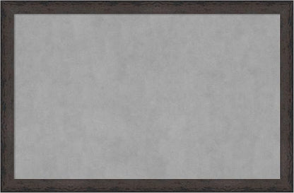 Amanti Art Black Framed Magnetic Board 23x35 Large Vision Board by AmantiArt