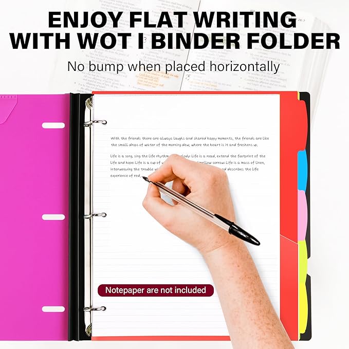 WOT I Telescoping Project Organizer 2-Pack, Refillable Binder - Image 5