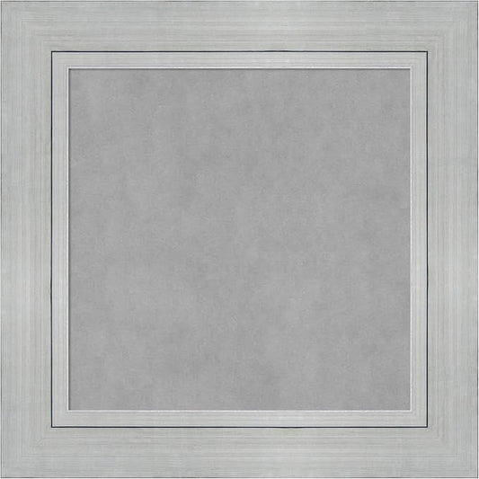 Amanti Art Silver Framed Magnetic Board 27x27 Medium Vision Board by AmantiArt
