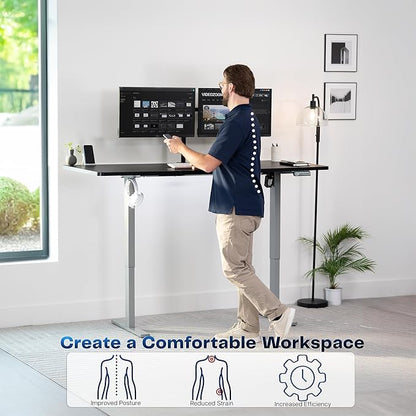 VIVO Electric 71 x 30 in Standing Desk, Memory Height Adjustment, 1B Series - Image 4