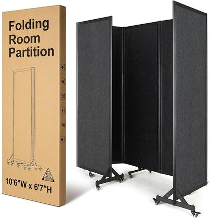 Strongbird Room Partition, Folding Privacy Divider, Office Partition Dividers by StrongBird