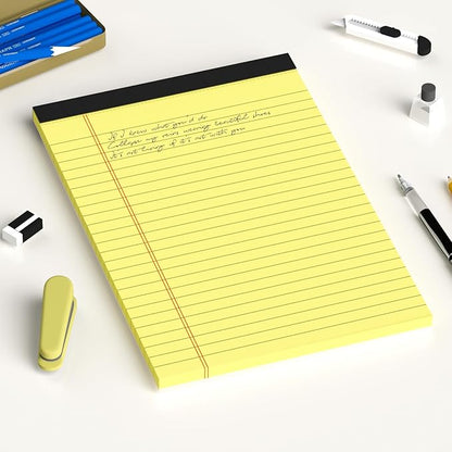 AILZFEI 6pcs Small Note Pad 5x8 College Ruled Legal Pads Paper Notepads 6 Pack - Image 7